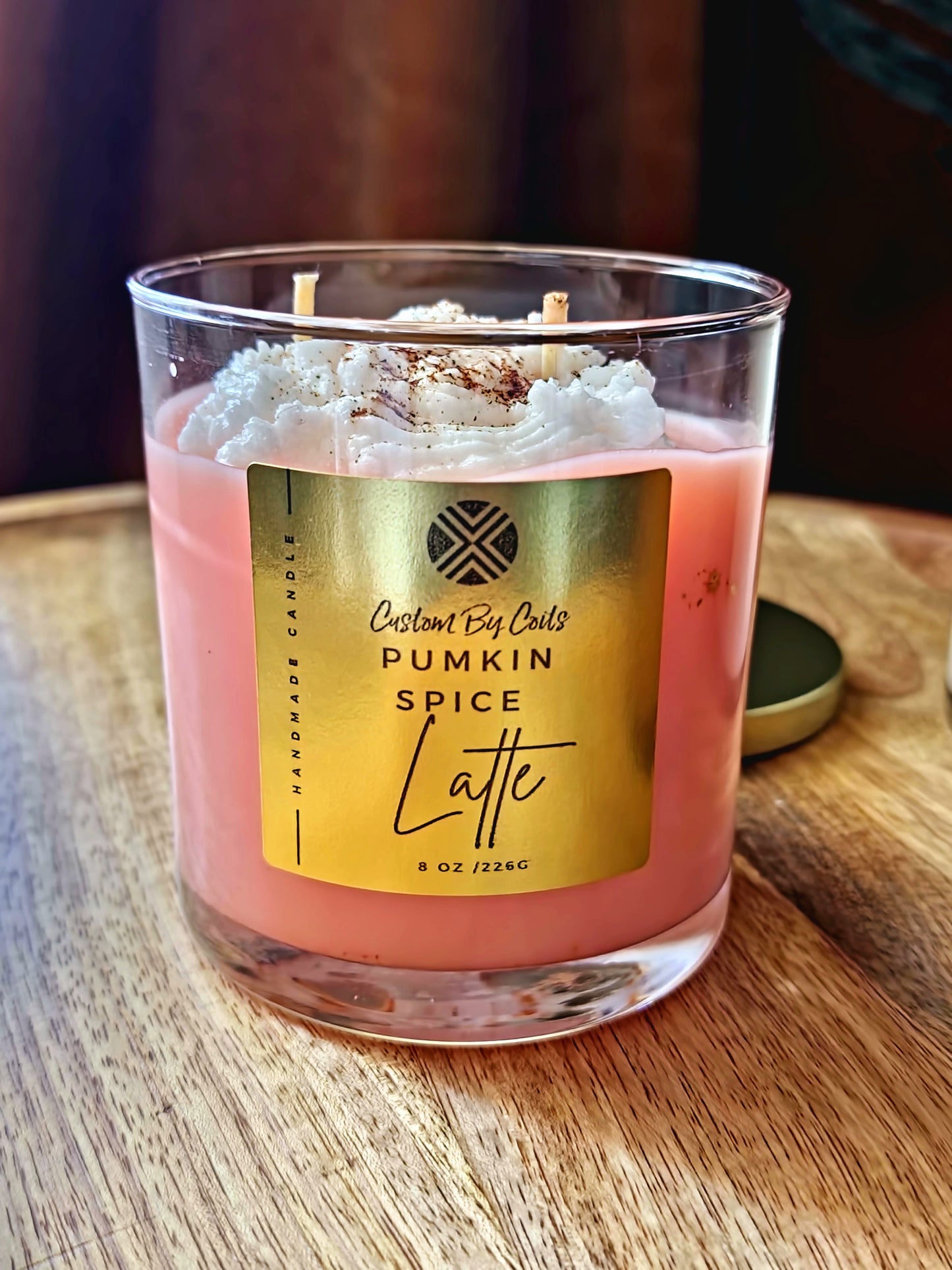 Pumpkin Spice Latte Candle – Fall-Inspired Gift Box Candle | Custom By Coits