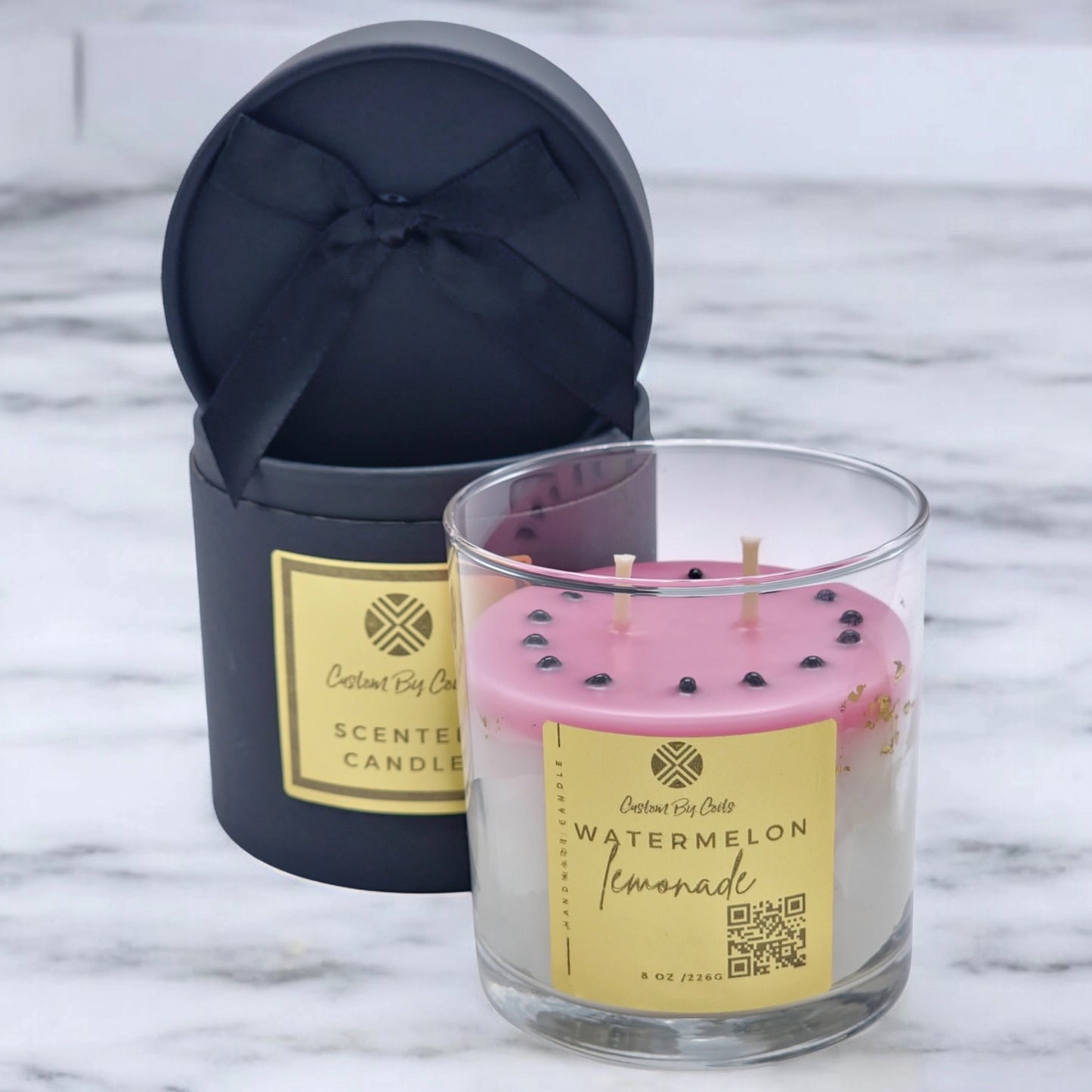 Watermelon Lemonade Candle – Sweet & Refreshing Scent | Custom By Coits