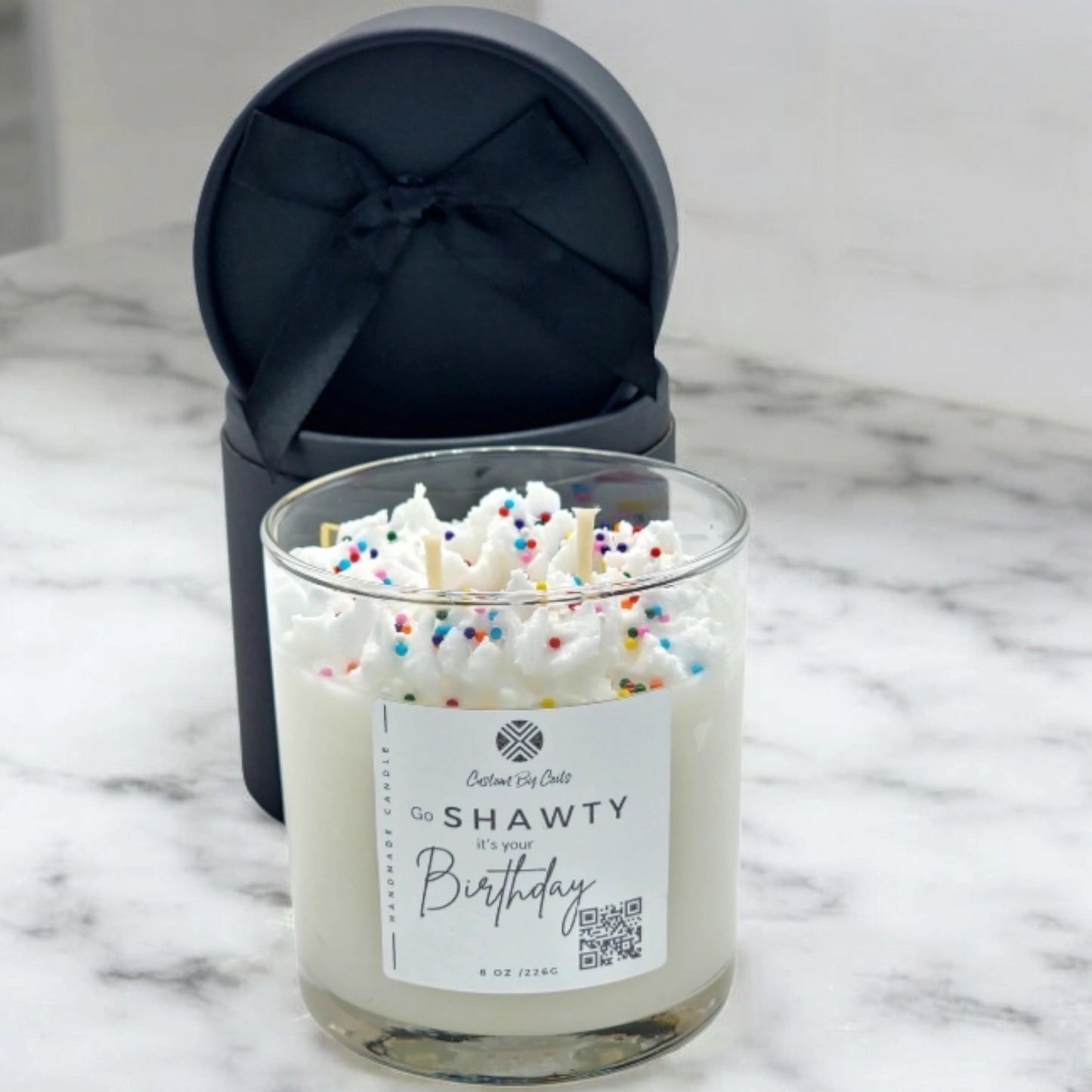 Birthday Cake Candle – Sweet Vanilla Cake Scent | Handcrafted Candle Gift | Custom By Coits