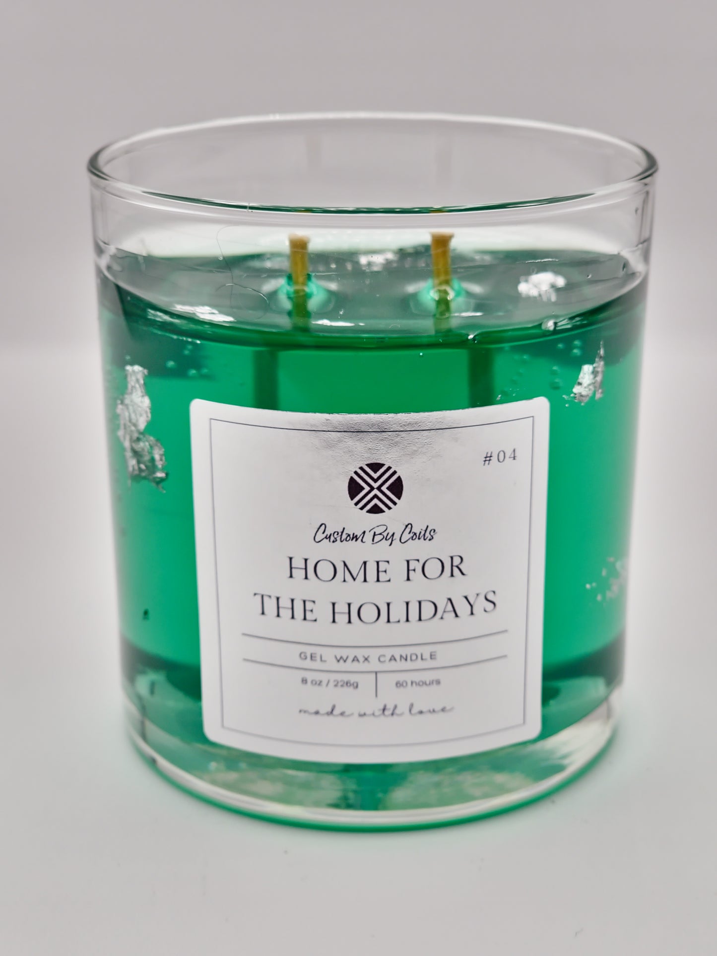 Home for the Holidays Gel Candle – Holiday Scent, Cinnamon & Warmth | Custom By Coits