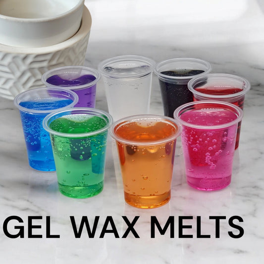 Custom By Coits Gel Wax Melts in a 1 oz container, compatible with electric wax warmers. Long-lasting scents with easy cleanup. Variety of fragrances.